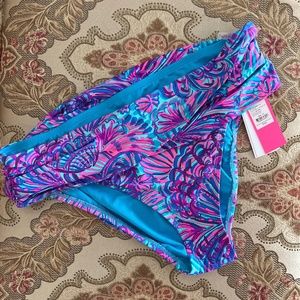NWT Lilly Pulitzer Lagoon Sarong Hipster Bottom